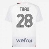 Goedkope AC Milan Thiaw 28 Uitshirt 2023-24 Goedkope AC Milan Thiaw 28 Uitshirt 2023-24